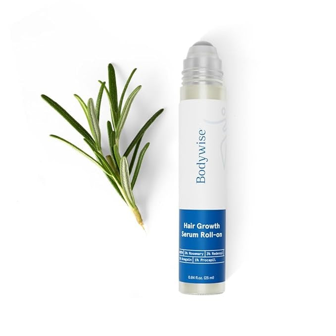 Bodywise Hair Growth Serum Roll-On for Hair Regrowth and Thinning Hair
