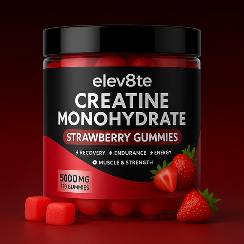 Elev8te™ Creatine Gummies | Boosts Muscle Growth and Recovery