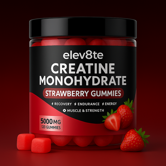 Elev8te™ Creatine Gummies | Boosts Muscle Growth and Recovery